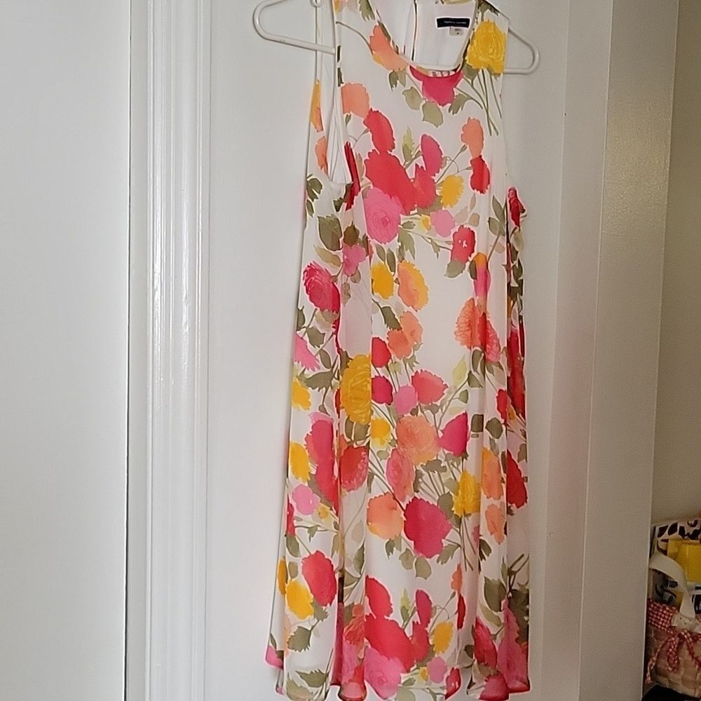 Tommy Hilfiger pretty summer organza sleeveless dress